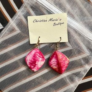 Pink Earrings